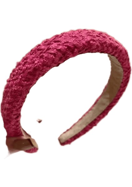 Aishg Gül Kırmızı Geniş Kenarlı Sünger Saç Bandı Kadınlar Peri Mizaç Kafa Bandı Tüvit Kumaş Çember Saç Bandı Kızlar Saç Aksesuarları: 3 (Yurt Dışından)