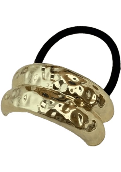 42 Yeni Stil Punk Metal Düzensiz Saç Bantları Moda Altın Renk Elastik Saç At Kuyruğu Saç Halat Kadın Kızlar Saç Aksesuarları Renk: 2 (Yurt Dışından)