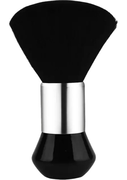 Yüksek Kaliteli Siyah Kuaför Silme Boyun Saç Temizleme Sütbaz Saç Kesme Fırçası Berber Saç Kesim Fırça Aksesuarları Renk: Gümüş A (Yurt Dışından)