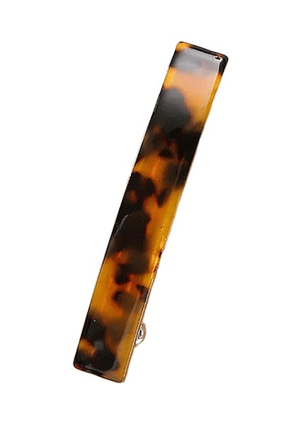 Zarif Leopar Saç Klipleri Asetat Vintage Fransız Saç Tokası Renkli Geometrik Mermer Yay Klipleri Basit Moda Saç Aksesuarları Renk: A5 (Yurt Dışından)