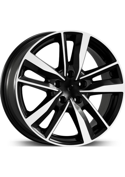 17 Inç 5X100 Polo Ibiza Taigo Egea Doblo Siyah Elmas Kesim Jant Modeli (4 Adet)