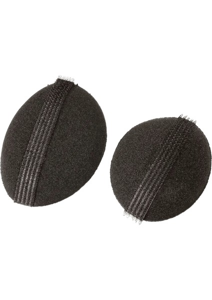 Görünmez Kaık Sünger Saç Klipsi Ön Saç Çizgisi Hacim Taban Puf Yastık Saç Klipsleri Stil Aracı Kadınlar Accessorycolor: Siyah 2pcs 6.8x2.5cm (Yurt Dışından)