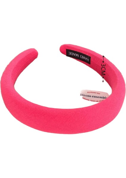 Aishg Gül Kırmızı Geniş Kenarlı Sünger Saç Bandı Kadınlar Peri Mizaç Kafa Bandı Tüvit Kumaş Çember Saç Bandı Kızlar Saç Aksesuarları Renk: 6 (Yurt Dışından)