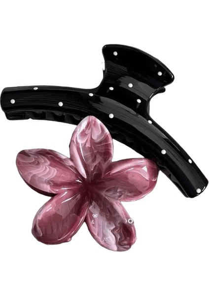 2pcs/set Vintage Mavi Polka Nokta Kırmızı Yay Klipsli Köpekbalığı Pençe Kelepçe Saç Tokası Ette Koreli Saç Baş Aksesuarı Kadınlar Için Renk: 2 Adet (Yurt Dışından)