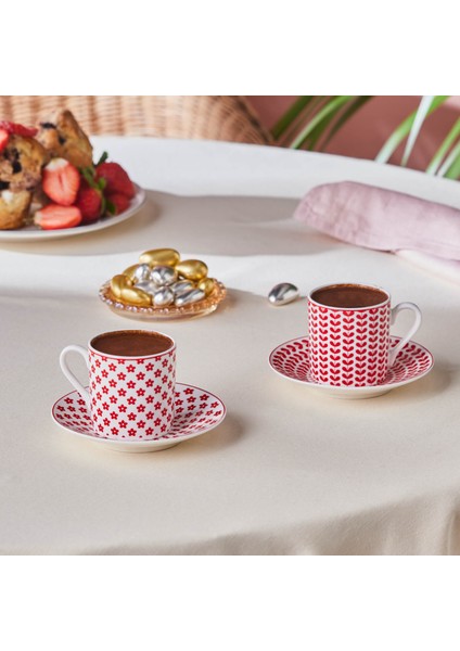 Bahar 2 Kişilik Kahve Fincanı 90 ml