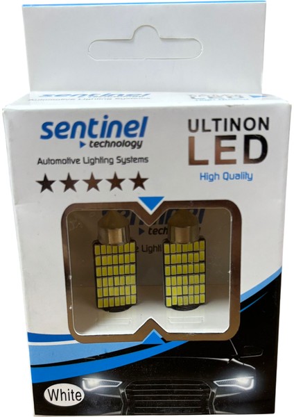 Sofit LED 12 Volt 39MM 42 LED Ampül 2 Adet Fiyatı