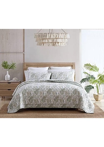 Bahama Maui Palm Koleksiyonu | Yatak Seti-% 100 Pamuk, Dönüşe Tabi, Uygun Yastık Ağaçları ile Hafif Yatak, Her Mevsim Için Ideal, Kral Yatak, fiyatları