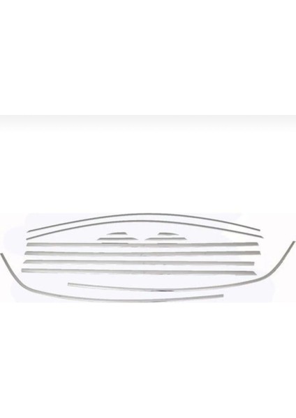 Renault Megane 4 Sedan Krom Cam Çerçevesi Aksesuarı 12 Parça 2016 Uyumlu fiyatları