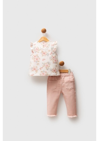 U.s.polo Kız Bebek 2li Kısa Kol Tshırt Takım Beyaz modelleri