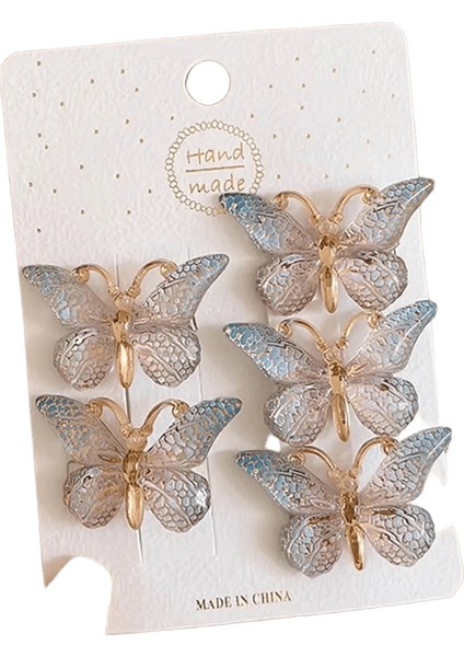 5pcs Tatlı Stereoskopik Renk Gradyanı Sevimli Bebek Saç Tokaları Çocuk Saç Klipleri Çocuk Tavan Prenses Kızlar Accessoricolor: Mor/boyut: 5pcs (Yurt Dışından)