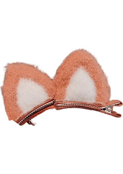 2pcs Koreli Kedi Kulakları Saç Pin 3D Çocuklar Sevimli Saç Pimi Çocuklar Küçük Kızlar Bebek Headower Çocuk Saç Aksesuarları Sıcak Renk: Kahve Renk (Yurt Dışından)