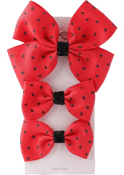3 Pcs/set Kızlar Sevimli Karpuz Baskı Bowknot Saç Klips Çocuklar Güzel Renkli Saçkoplar Kenar Menzilleri Yaz Saç Aksesuarları Renk: 3482-2 (Yurt Dışından)