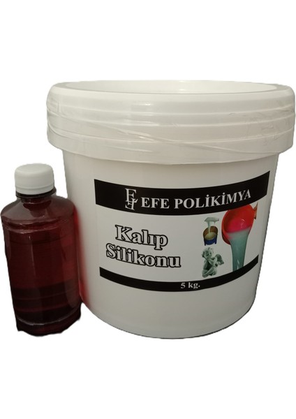 Kalıp Silikonu Rtv 2 30 Shore Yarı Şeffaf 5kg fiyatları