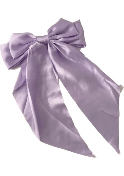 Bowknot Ettes Kızlar Için Yay Şerit Saç Klipsleri Kızlar Katı Leke At Kuyruğu Klips Kafa Bandı Saç Aksesuarları Başlık Hediyesi Metal Renk: 1-Purple (Yurt Dışından)