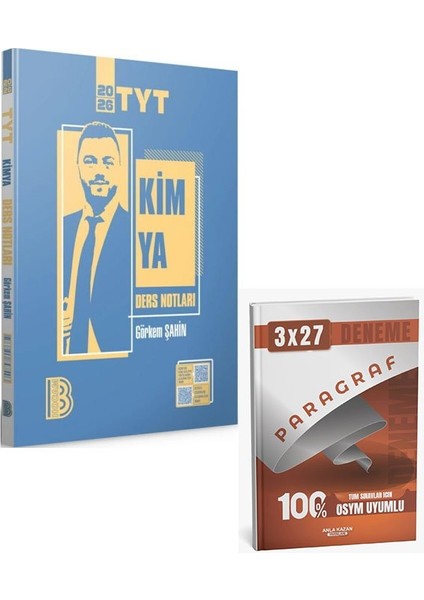 Benim Hocam 2026 Tyt Kimya Ders Notları+Anla Kazan Paragraf