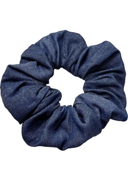 Büyük Kot Çift Katmanlı Saç Çırpınma Kızlar ve Kadınlar Için Dantelli Elastik Saç Bantları Nordic Tarzı Saç Aksesuarları Renk: Denim2 (Yurt Dışından)