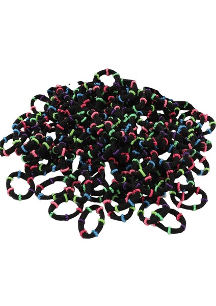 60PCS/LOT Renkli Elastik Saç Bandı Kauçuk Bantlar Çocuklar Için At Kuyruğu Desteği Heirties Headrope Çocuk Saç Aksesuarları Renk: 3857-4 (Yurt Dışından)
