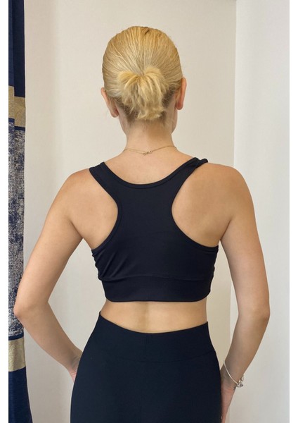 Kadın Spor Yüzücü Sırtı Crop Top Büstiyer fiyatları