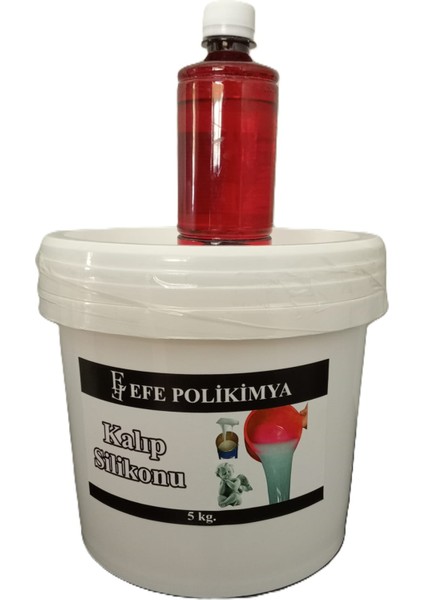 Kalıp Silikonu Rtv 2 40 Shore Yarı Şeffaf 5kg