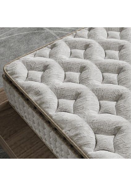 Cortado Çift Kişilik Pedli Paket Yaylı Yatak 30 cm modelleri