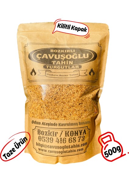 Odun Ateşinde Kavrulmuş Susam 500g