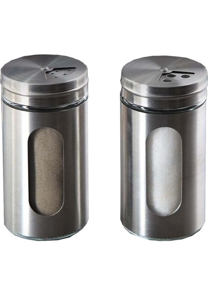 Crom Metal 2'li Biberlik 125ML Lokanta Baharatlığı