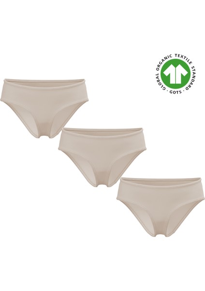 Kız Çocuk Organik Pamuklu Külot – Gots Sertifikalı