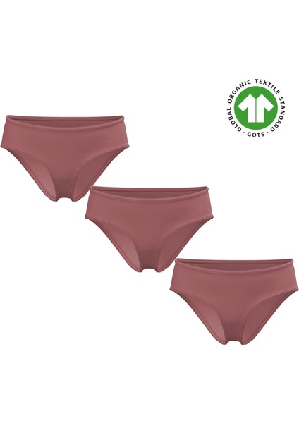 Kız Çocuk Organik Pamuklu Külot – Gots Sertifikalı