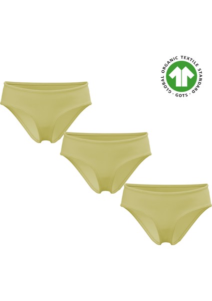 Kız Çocuk Organik Pamuklu Külot – Gots Sertifikalı