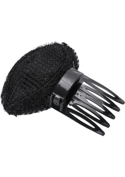 Görünmez Kaık Sünger Saç Klipsi Ön Saç Çizgisi Hacim Taban Puf Yastık Saç Klipsleri Aracı Kadın Aksesuar Renk: Siyah (Yurt Dışından)