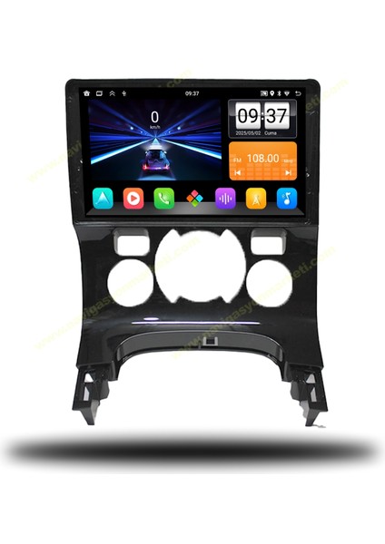 Peugeot 3008-5008 2009-2015 Arası Dijital Klima 4-64 GB Multimedya Navigasyon