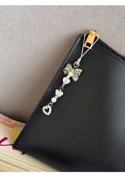 Yeşil Telefon Charm, Coquette Fiyonk Telefon Süsü Telefon Ipi Yeşil Fiyonk Telefon Askısı modelleri