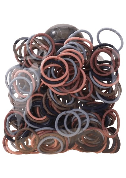 100 Adet/lot 2 cm Saç Bağları Sakız Renkli Naylon Kauçuk Bandı Ip Bebek Saç Aksesuarları Siyah Elastik Saç Bantları Kızlar Için Hediye Rengi: JIT0015-5 (Yurt Dışından)