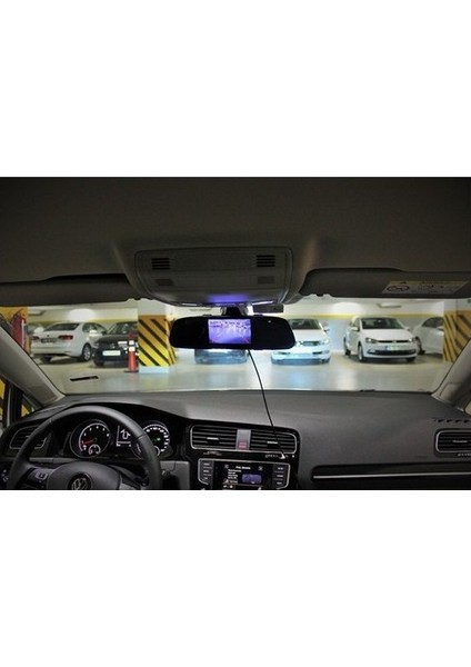 4.3 İnç Aynalı Monitör ve Kamera Seti / GUPR87