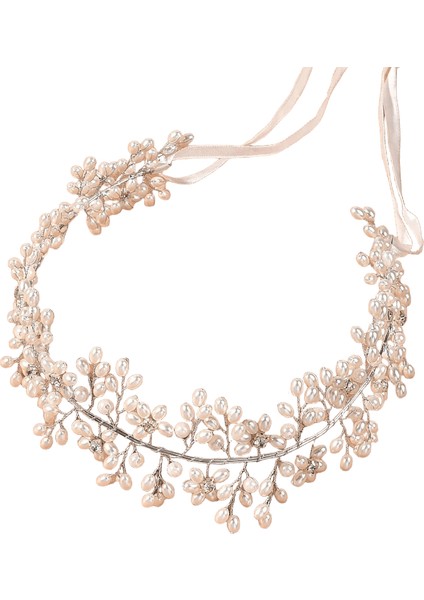 Ailibrid Siyah Saç Vine Düğün Kafası Tiara Kristal Gelin Başlık Düğün Saç Süsleri Tiara Saç Bandı Saç Takı Metal Renk: Altın (Yurt Dışından)