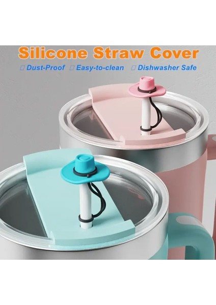 1 Adet Silikon Kovboy Şapkalı Stnly Pipet Kapakları 10 mm fiyatları