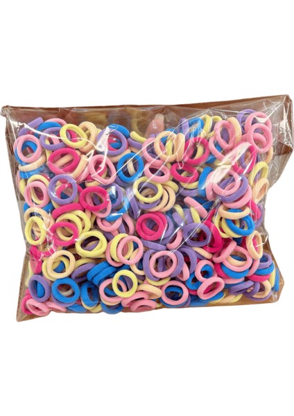 100 Adet Çocuk Saç Aksesuarları Yüksek Esnekliğe Sahip Moda Naylon Saç Ipi Basit Temel Bant ve Kafa Bandı Rengi: 5/beden: 100PCS (Yurt Dışından)