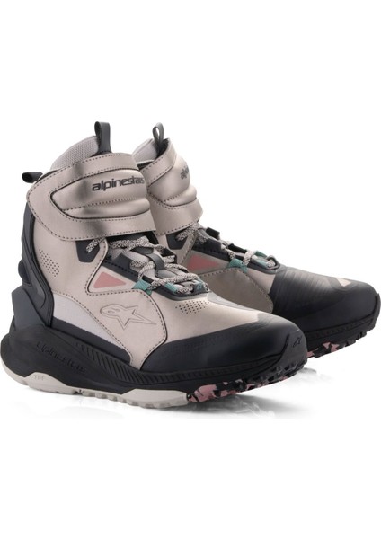 Speedstreet Korumalı Motosiklet Botu Gri Siyah