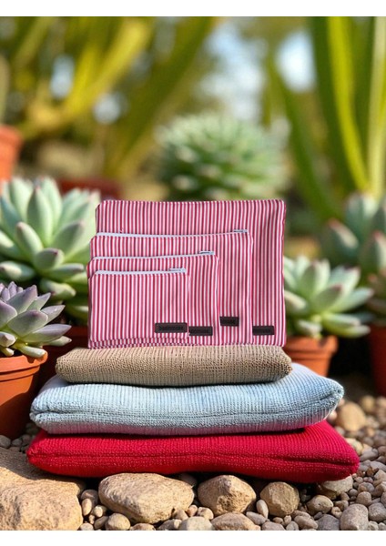 Günlük Çanta Içi-Valiz Düzenleyici, Makyaj Takı Çantası Zarf 2 Boy Small/medium 15X10/20X13
