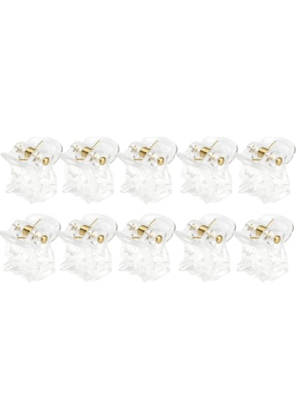 30/20/10PCS Kadın Kızlar Mini Saç Pençeleri Çocuklar Plastik Siyah Saçkoplar Saç Klipler Kelepçe At Kuyruğu Tutucu Headwear Saç Aksesuarları Renk: Şeffaf/boyut: 20PCS (Yurt Dışından)