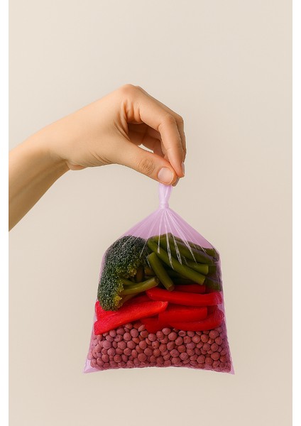 Pembe Renkli Premium Buzdolabı Poşeti fiyatları