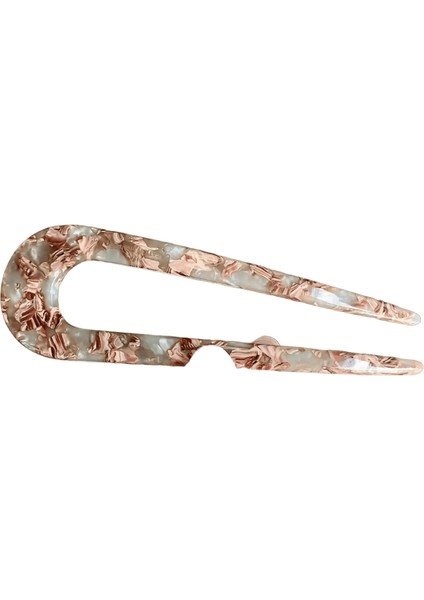 Simplejewel U Şekil Saç Tokaları Kadın Kadınlar Iki Çatallı Vintage Saç Klipsleri Bun Saç Aksesuarları Bayanlar Saç Resmi Web Sitesi Renk: Ahşap (Yurt Dışından)