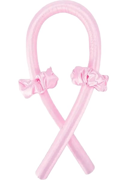 Kadın Isısız Kıvırcık Çubuk Isısız Saç Bukleleri Kafa Bandı Saç Saç Yumuşak Parlak Saç Kıvrığı Kuaförlük Araçları Aksesuarlar Renk: Pink1 (Yurt Dışından)