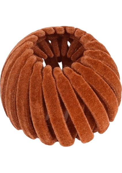 Kadınlar Bun Saç Pençesi Kadife Kuş Yuvası Genişleyen Saç Aksesuarları At Halk Tepe Saç Klipleri Kadın At Kuyruğu Yeni Kepçesi Saç Penisi Renk: Kahverengi (Yurt Dışından)