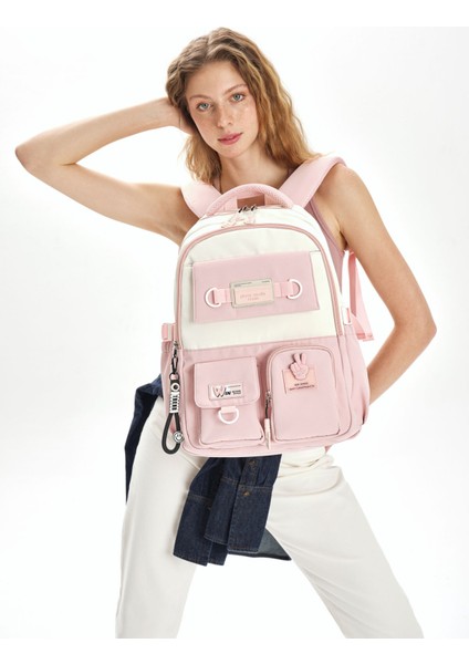 Okul Sırt Çantası Pembe 07PC18828-P