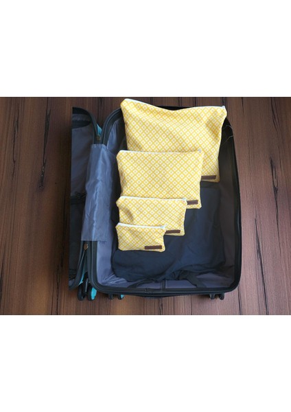 Günlük Çanta Içi-Valiz Düzenleyici, Makyaj Takı Çantası Zarf 2 Boy Small/medium 15X10/20X13