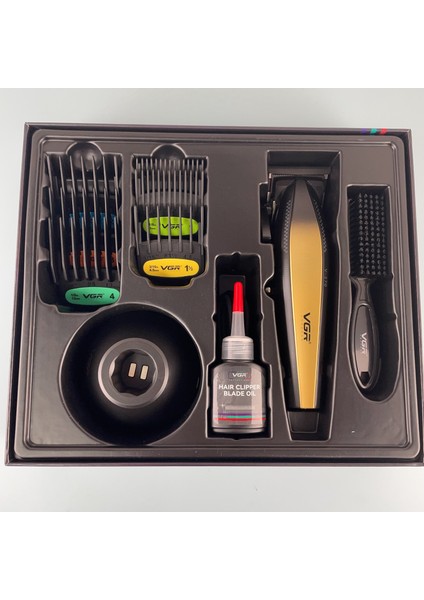 V-270 9000RPM Metal Şarj Edilebilir Profesyonel Saç Kesme