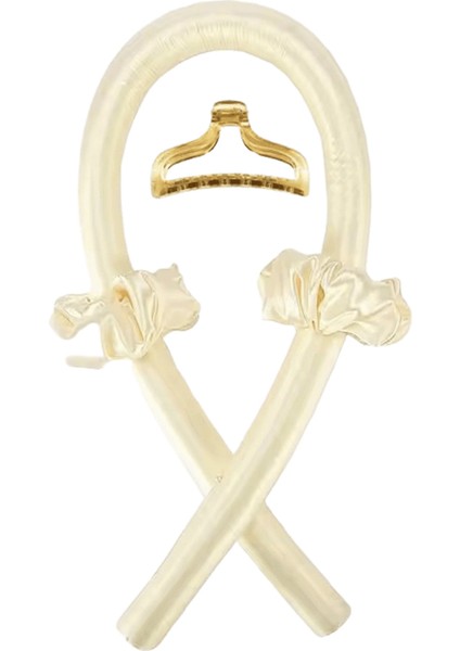 Kadın Isısız Curling Rod Isısız Saç Bukleler Kafa Bandı Saç Yumuşak Parlak Saç Bigudi Kuaför Araçları Aksesuarları Kadın Olun. Renk:a (Yurt Dışından)