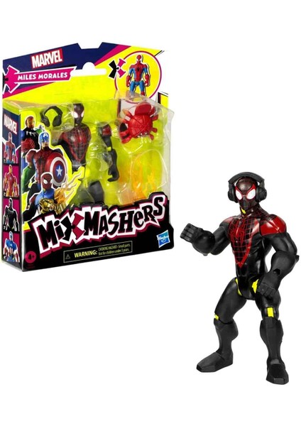 Spider-Man Mixmashers Aksiyon Figürü - Miles Morales