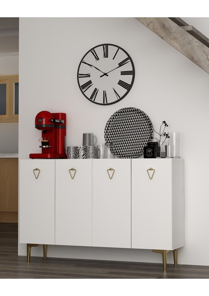 Leylact (KM120) konsol, kahve köşesi, ayakkabılık, ofis evrak dolabı, mutfak kiler dolabı BBA